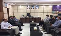 مدیر عامل شرکت بین المللی ساروج  با فرماندار شهرستان کنگان دیدار کرد