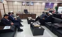 دیدار مدیرکل تبلیغات اسلامی بوشهر با فرماندار کنگان