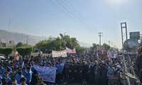 مردم و مسئولان کنگان در راهپیمایی ۱۳ آبان، نماد وحدت، بصیرت و استکبارستیزی را به نمایش گذاشتند