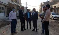 بازدید فرماندار کنگان از پروژه ساماندهی خیابان ابوذر / ضرورت تسریع در اجرای طرح برای رفع مشکلات شهروندان