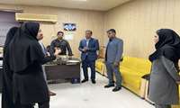 بازدید معاون سیاسی، امنیتی و اجتماعی فرمانداری کنگان از اداره استاندارد شهرستان