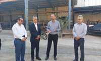 بازدید فرماندار کنگان از شرکت تعاونی پرتو صنعت؛ تأکید بر حمایت از تولید و رفع موانع سرمایه‌گذاری