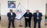 دیدار غلامحسین زیبا فرماندار شهرستان کنگان با مهندس مهدوی مدیرعامل پتروشیمی بوشهر