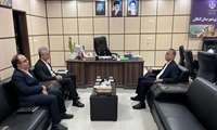 دیدار فرماندار کنگان با مدیرعامل شرکت گاز استان بوشهر