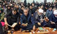 برگزاری مراسم احیا در کنگان با حضور پرشور مردم و مسئولین