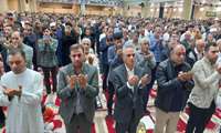 حضور فرماندار کنگان در نماز عید سعید فطر 
