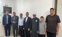 دیدار نوروزی فرماندار کنگان با ائمه جمعه شهرستان  کنگان 