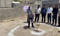 کلنگ‌زنی نخستین دفتر نمایندگی اتاق اصناف استان بوشهر در شهر سیراف با حضور فرماندار کنگان