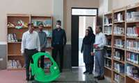 بازدید و نشست معاون سیاسی فرمانداری کنگان با هدف بررسی وضعیت کتابخانه شهدای هسته‌ای تنبک و توسعه فعالیت‌های فرهنگی
