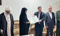 گزارش تصویری :تقدیر از خانواده شهید مسعود مظفری‌پور؛ با حضور مسئولان استانی و شهرستانی 