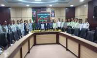 تجلیل فرماندار کنگان از کارکنان فراجا به مناسبت هفته انتظامی 