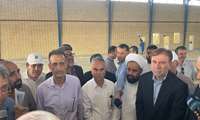بازدید وزیر نیرو از آب‌شیرین‌کن ۲۳ هزار مترمکعبی سیراف- جم